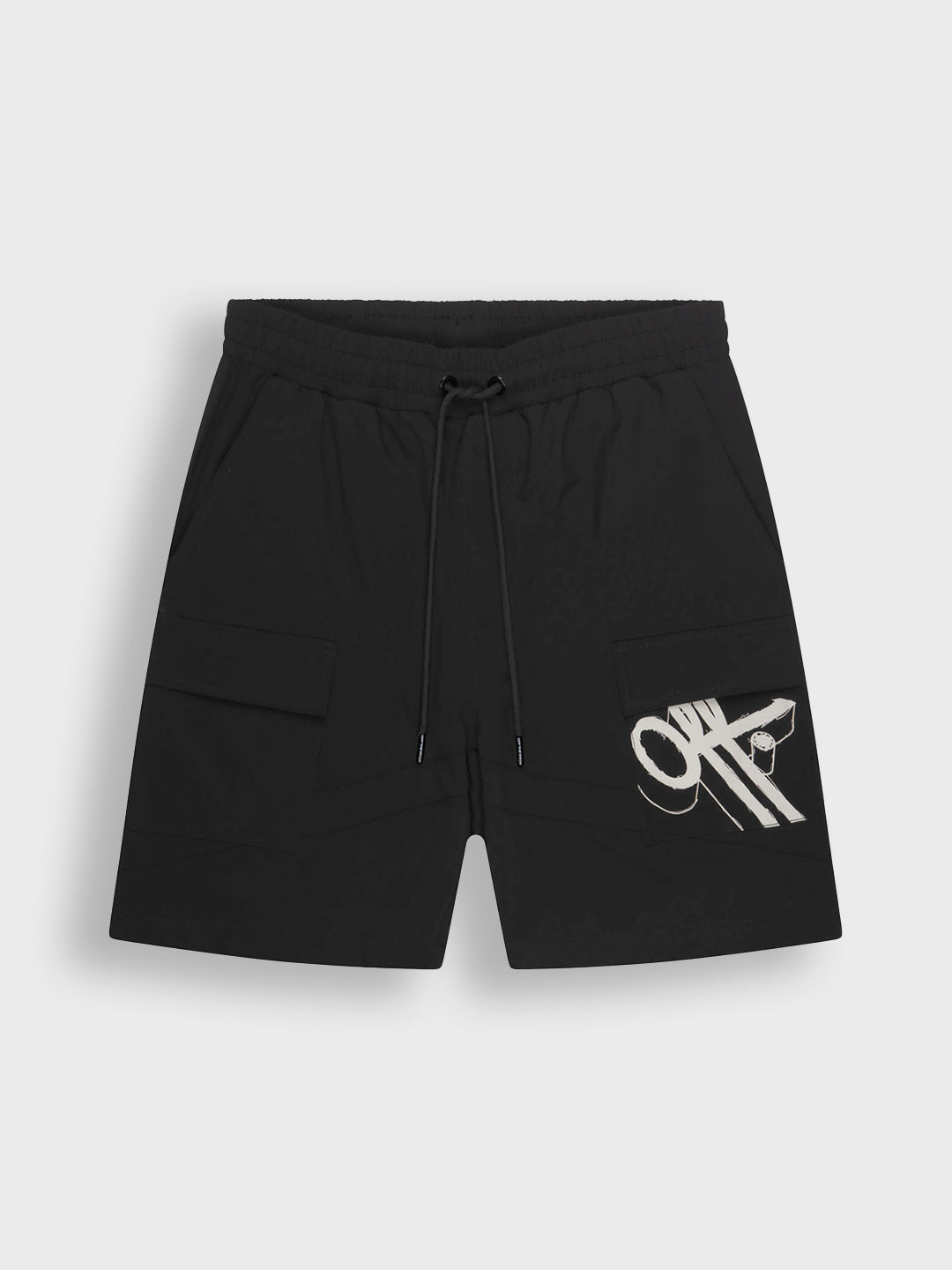 Zwarte Off The Pitch Element Shorts – productfoto voorkant