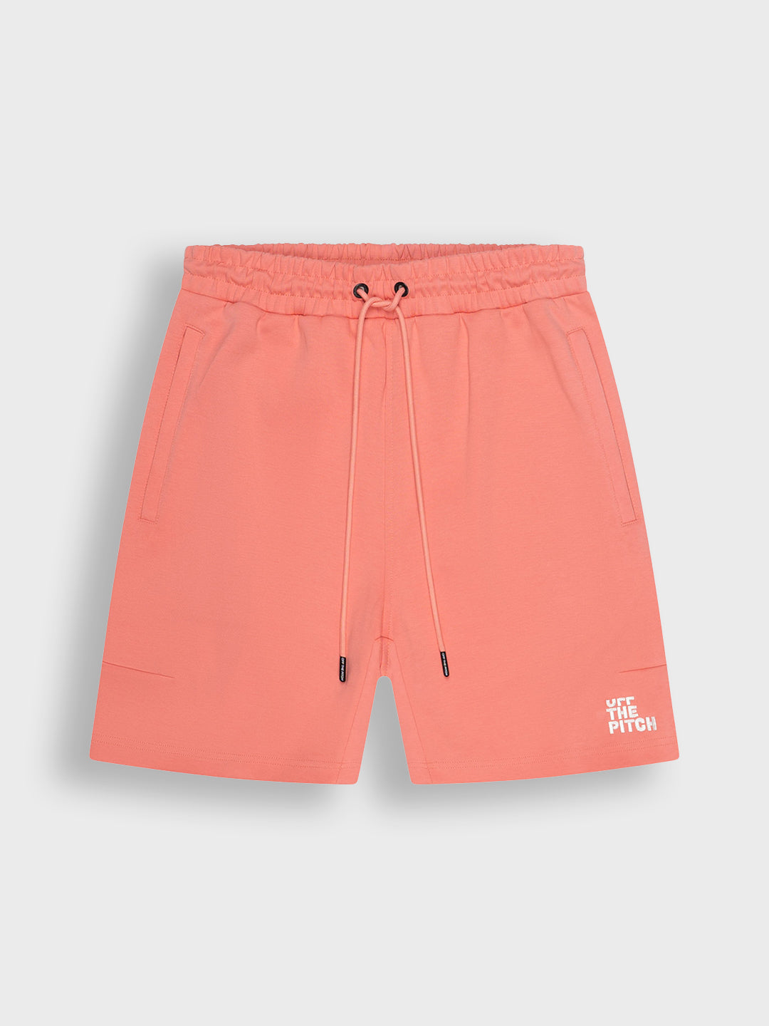 Zalmroze Off The Pitch Fullstop Shorts – productfoto voorkant
