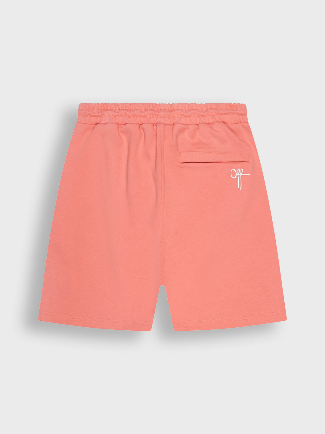 Zalmroze Off The Pitch Fullstop Shorts – productfoto achterkant