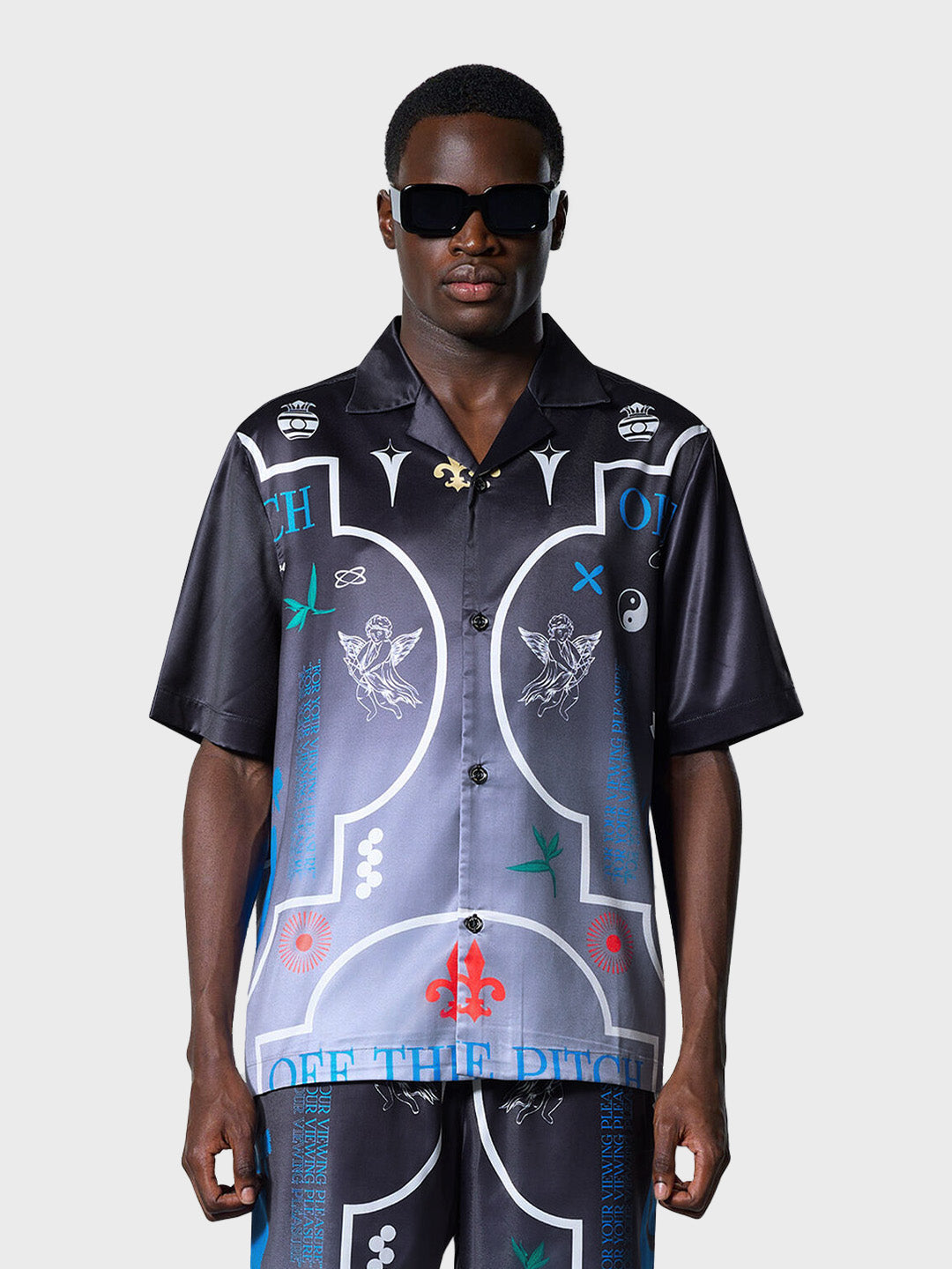 Off The Pitch satin shirt - Reloadstore