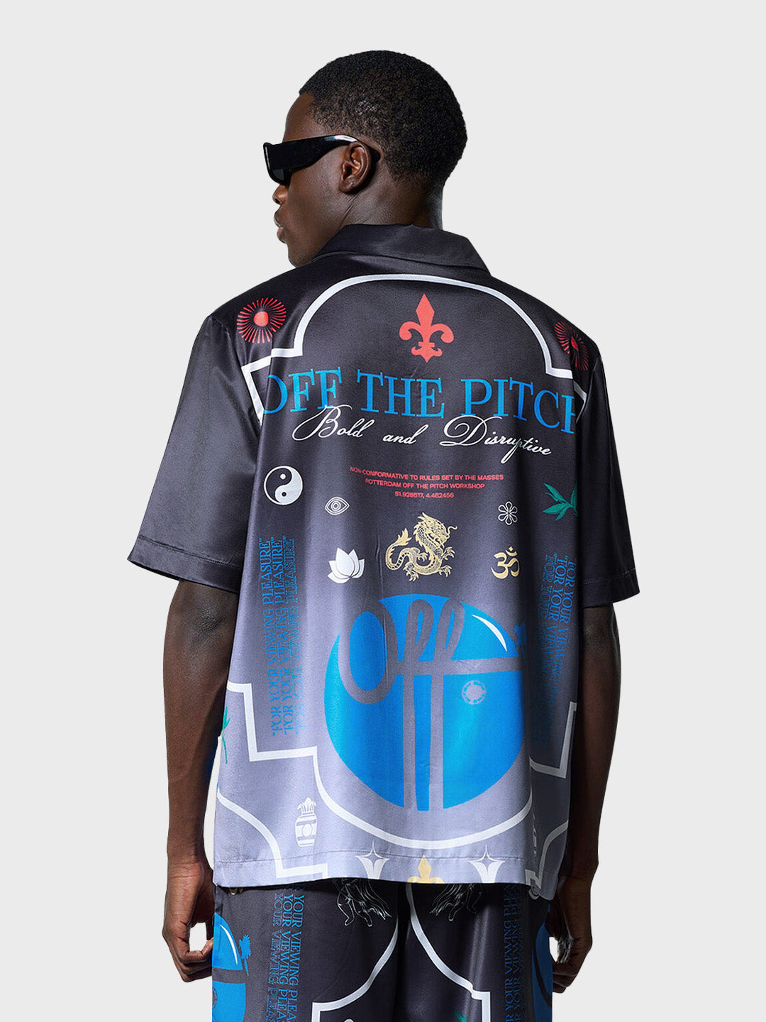 Off The Pitch satin shirt - Reloadstore