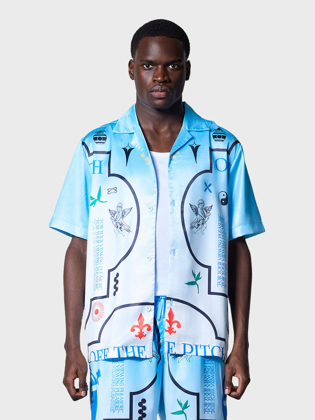 Off The Pitch Global Satin Shirt - Reloadstore