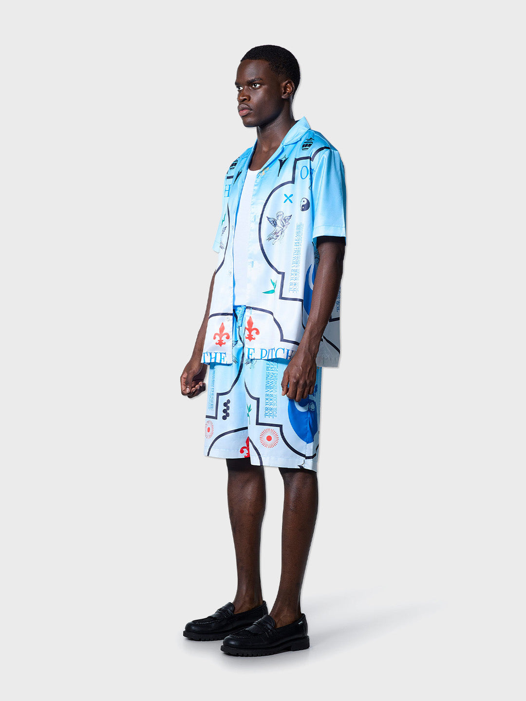 Off The Pitch Global Satin Shirt - Reloadstore