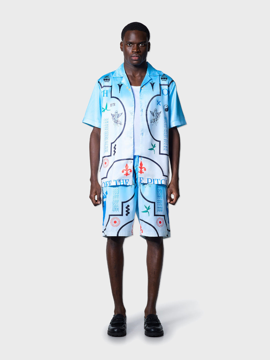 Off The Pitch satin shorts - Reloadstore