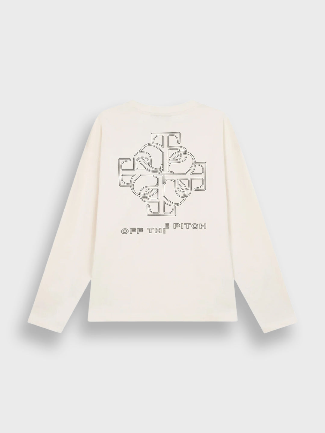 Off The Pitch Locket Longsleeve Off-White – achterkant
