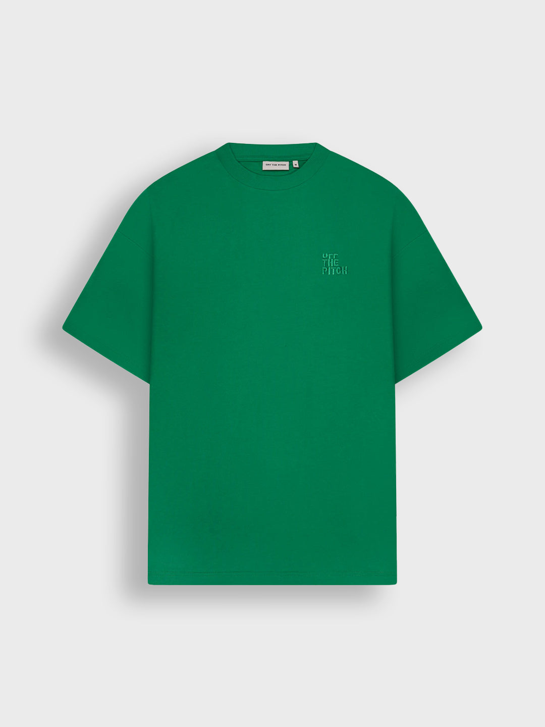 off the pitch loose fit t-shirt green - reloadstore