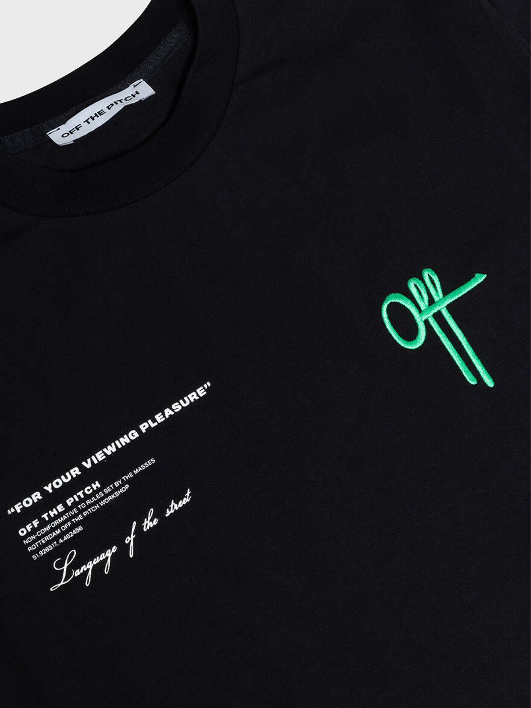 off the pitch t-shirt