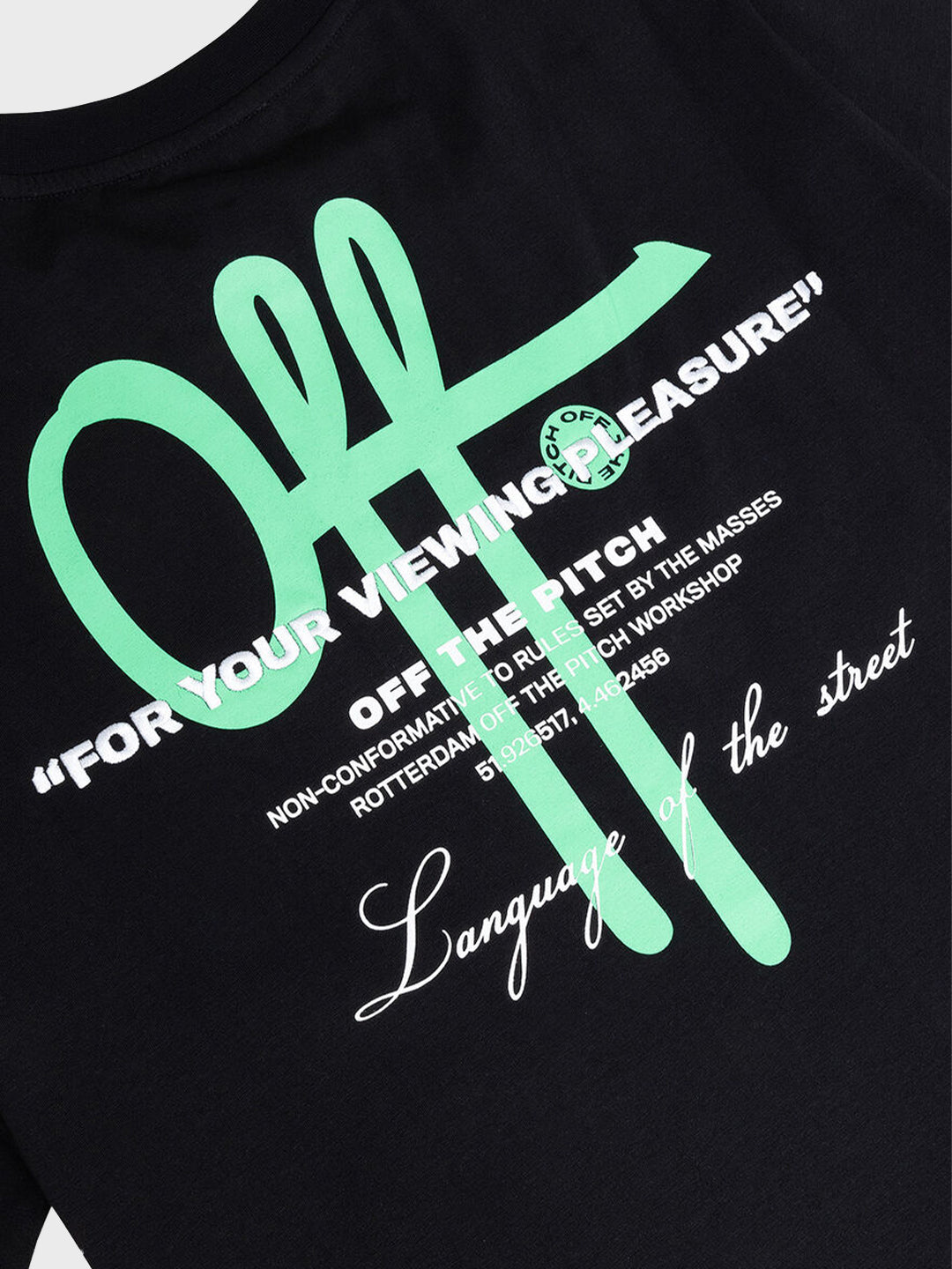 off the pitch t-shirt