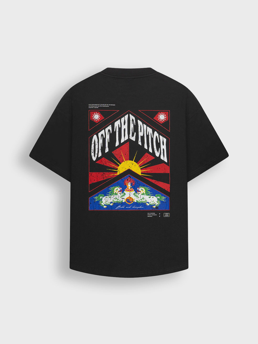 Off The Pitch t-shirt black - Reloadstore