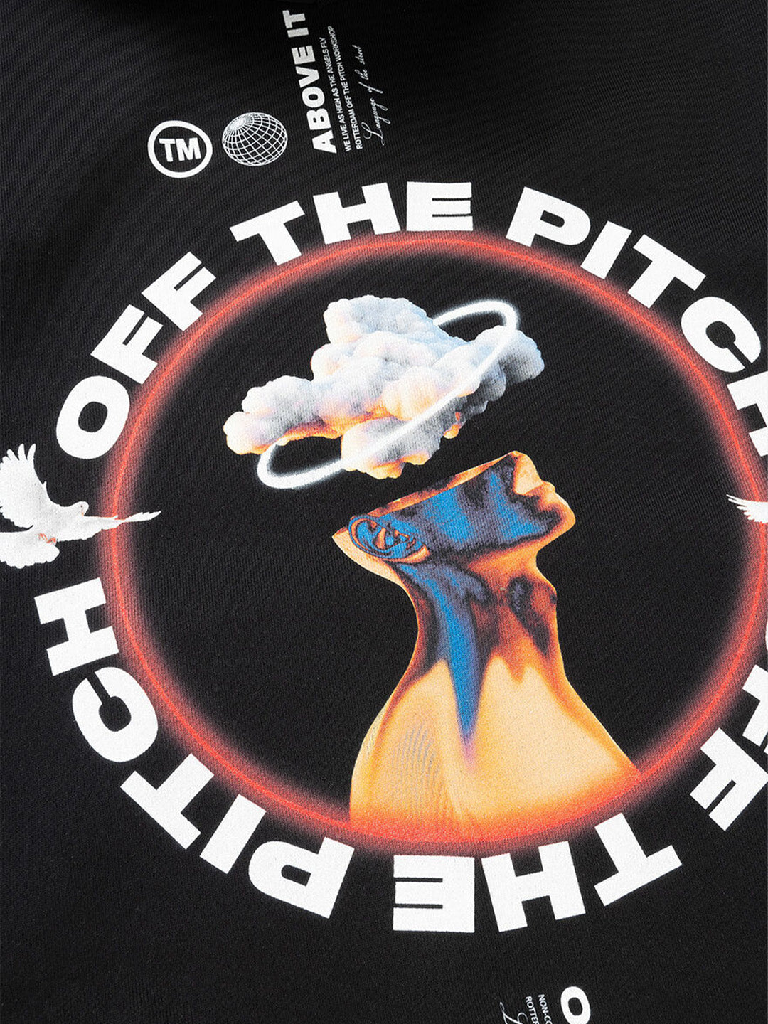 off the pitch hoodie