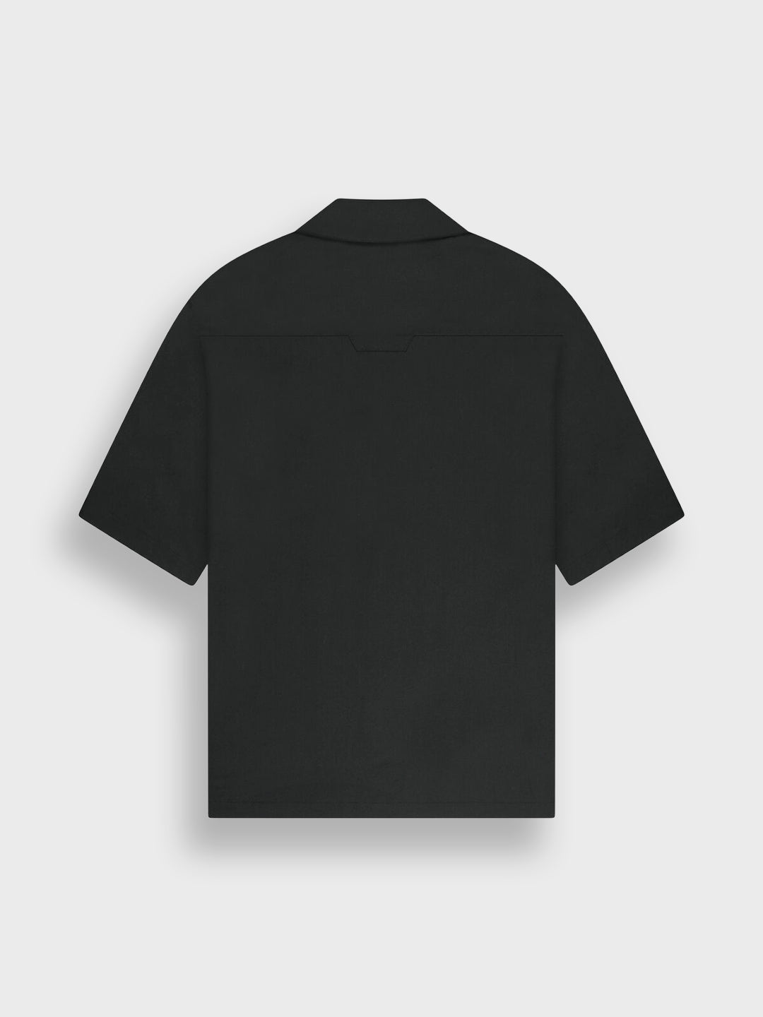 Off The Pitch Utility Smart Shirt Black - achterkant