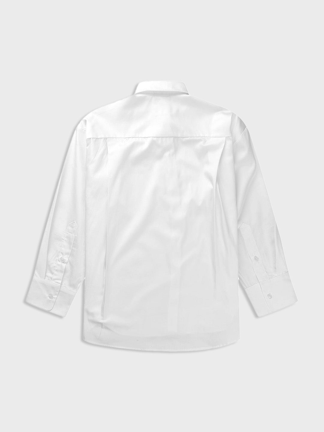 oversized overhemd dames wit