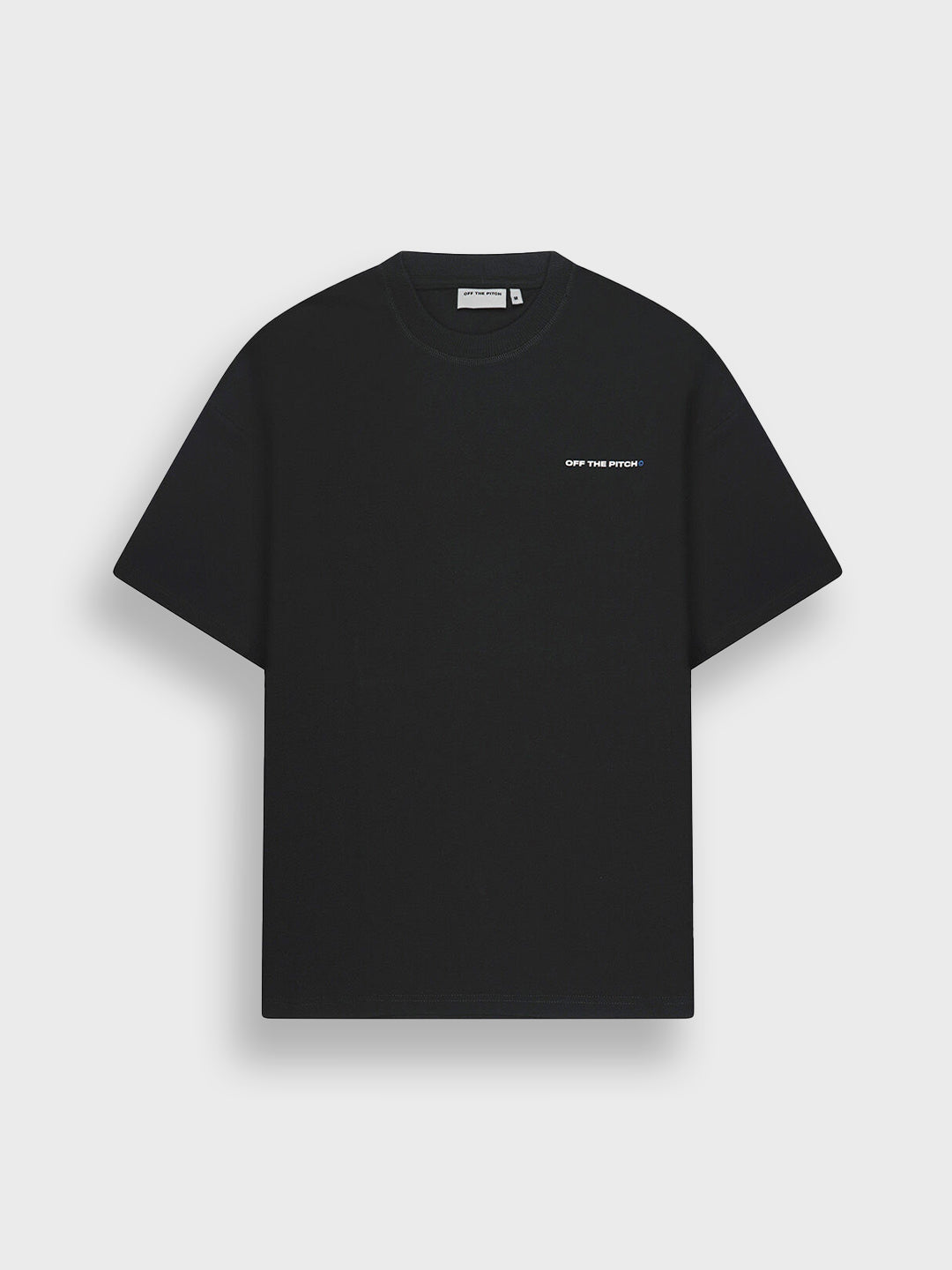 Off The Pitch World T-Shirt Black voorkant
