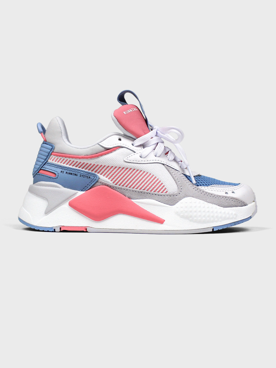 Puma rs x reinvention white pink aqua hotsell