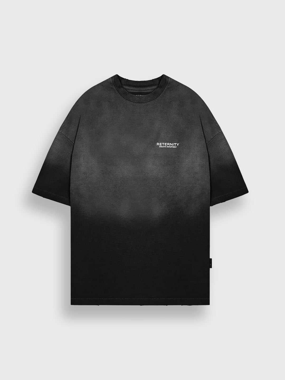 Reternity Creative Dept T-Shirt Faded Black – voorkant