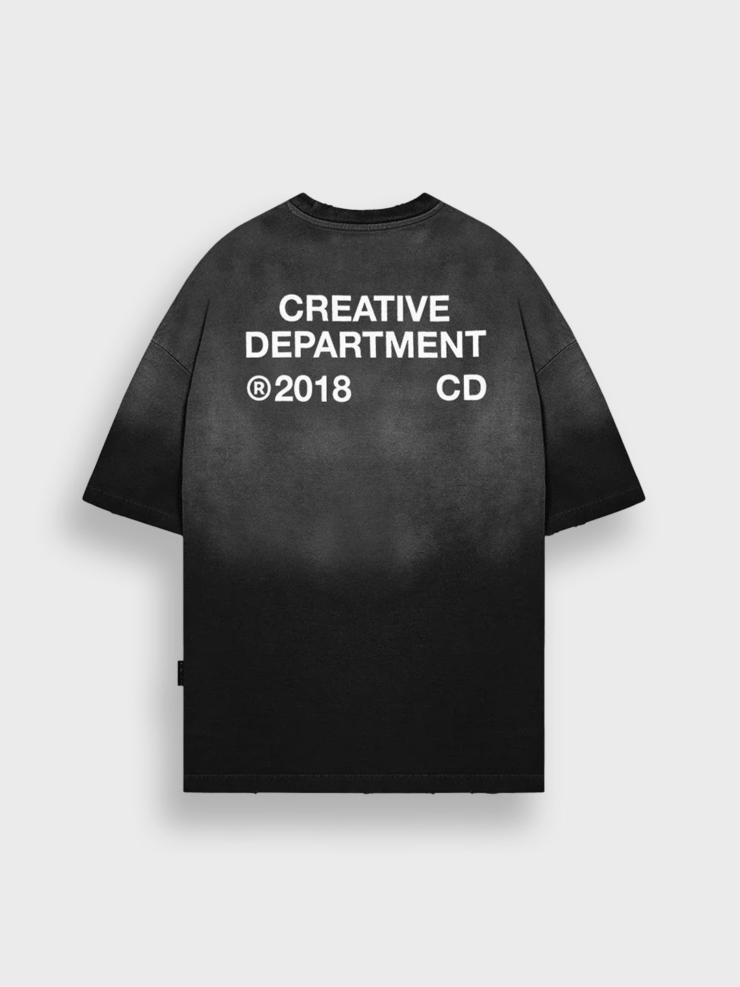 Reternity Creative Dept T-Shirt Faded Black – achterkant