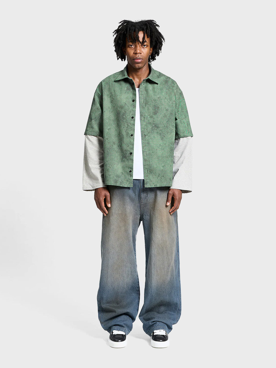 Reternity Déliria Button Shirt Green – outfit