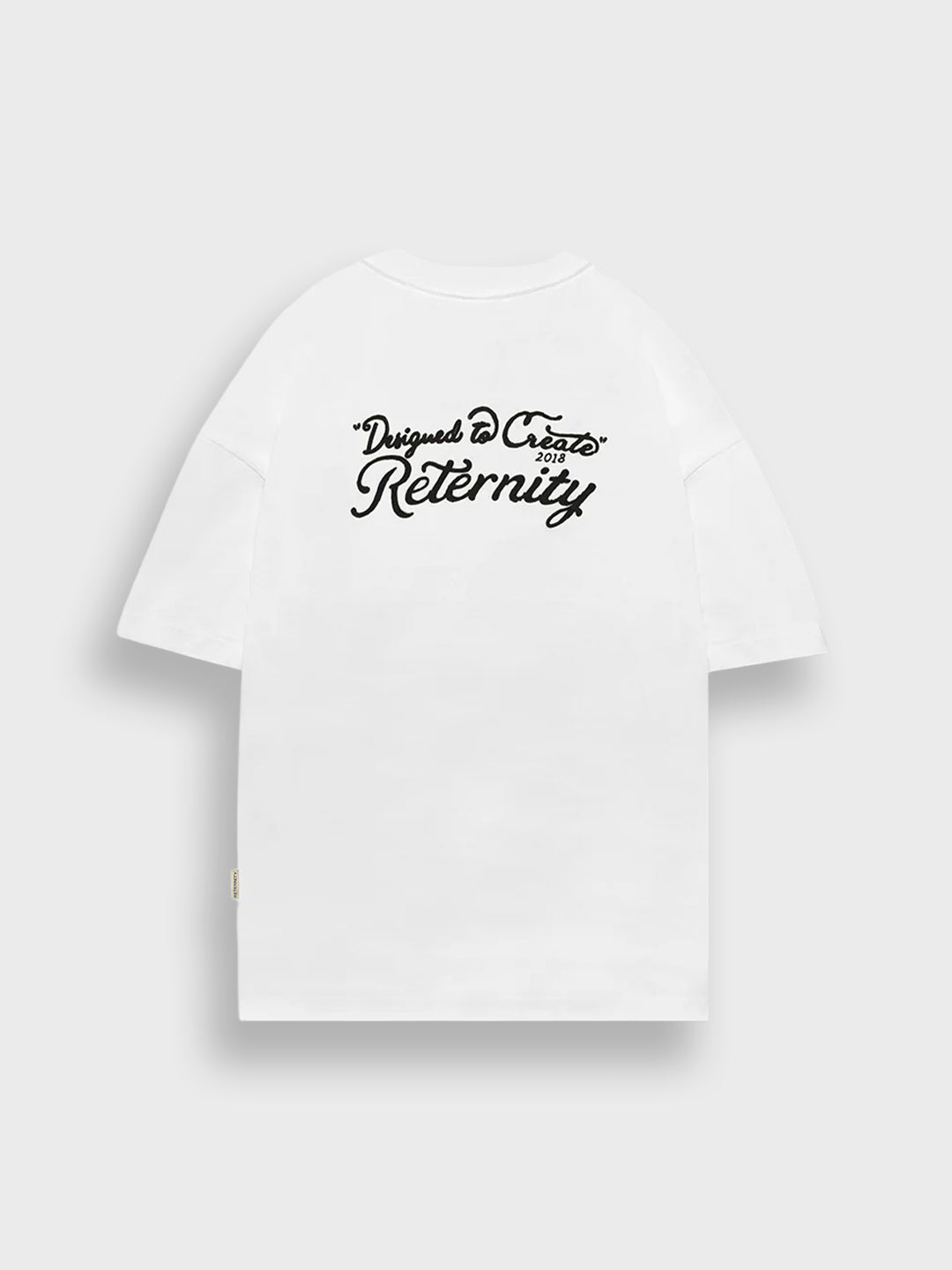 Reternity Designed To Create T-Shirt White - achterkant
