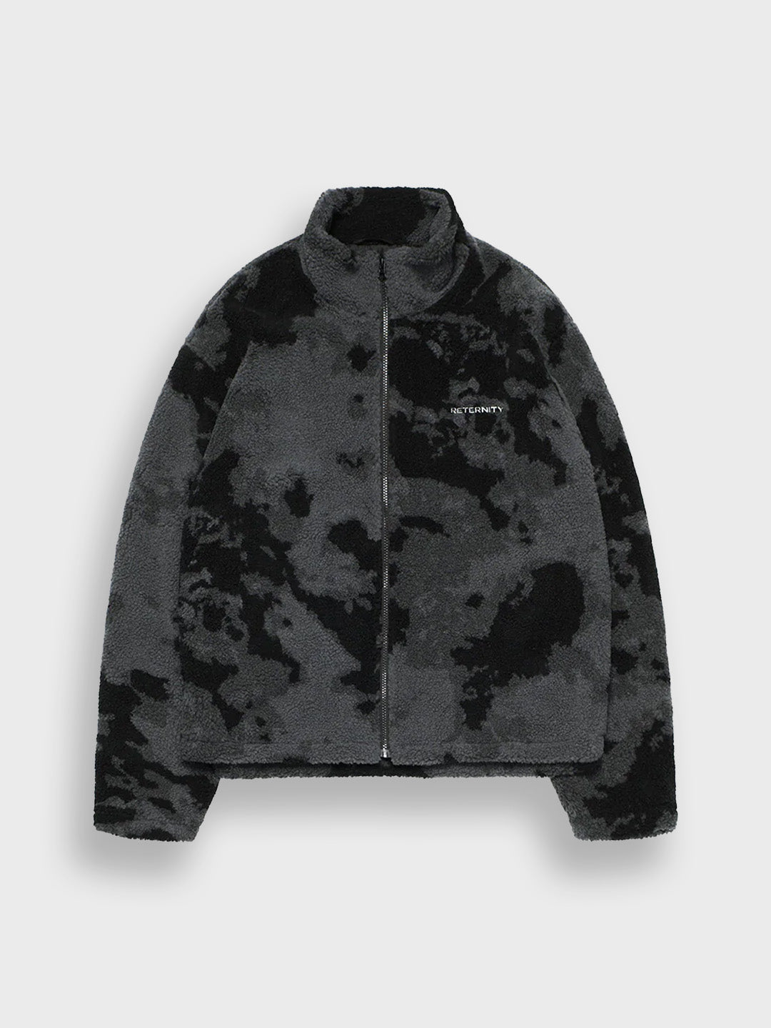 Reternity Fleece Jacket Acid Black – voorkant