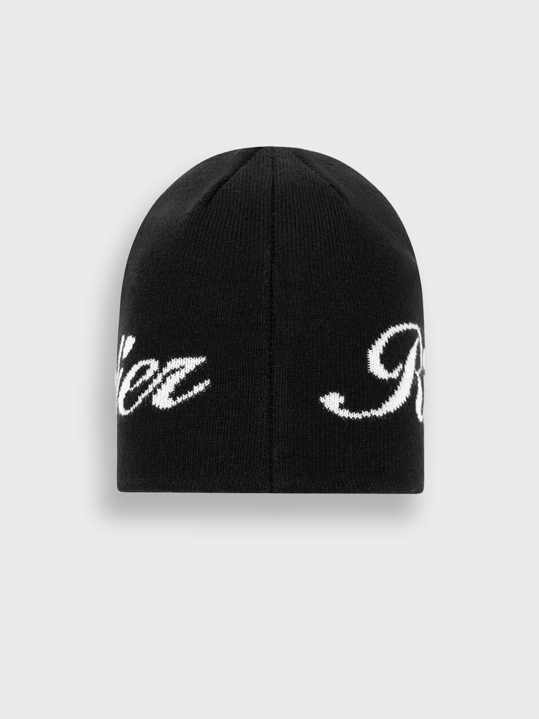 Rivero Atelier Jacquard Beanie Black – back