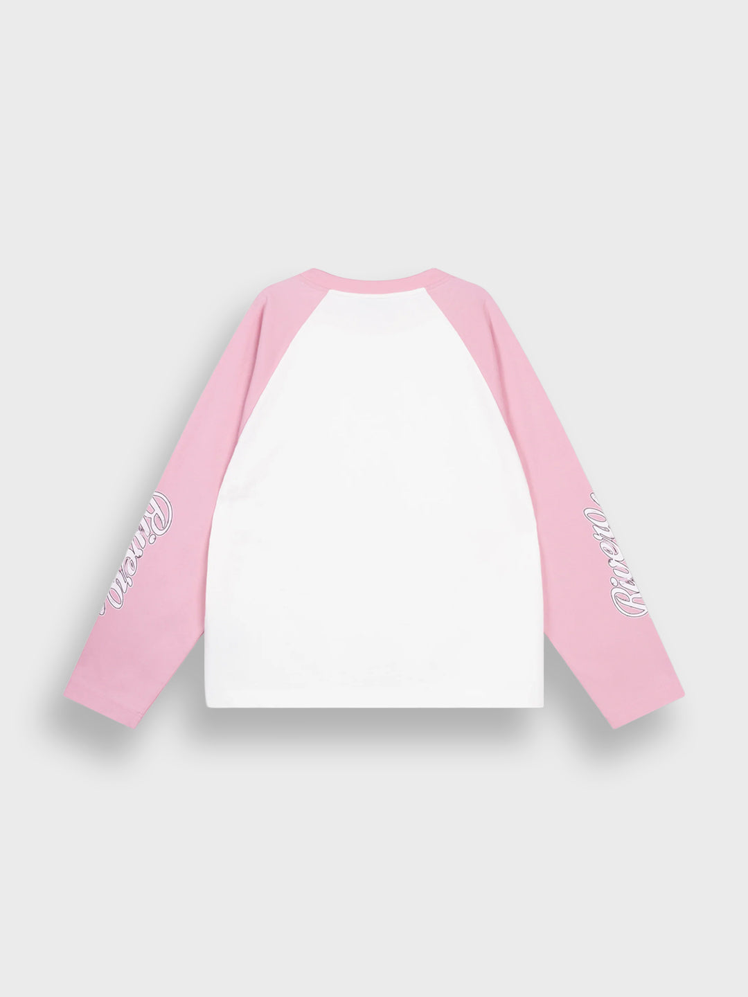 Rivero Form Contrast Longsleeve White/Pink - achterkant