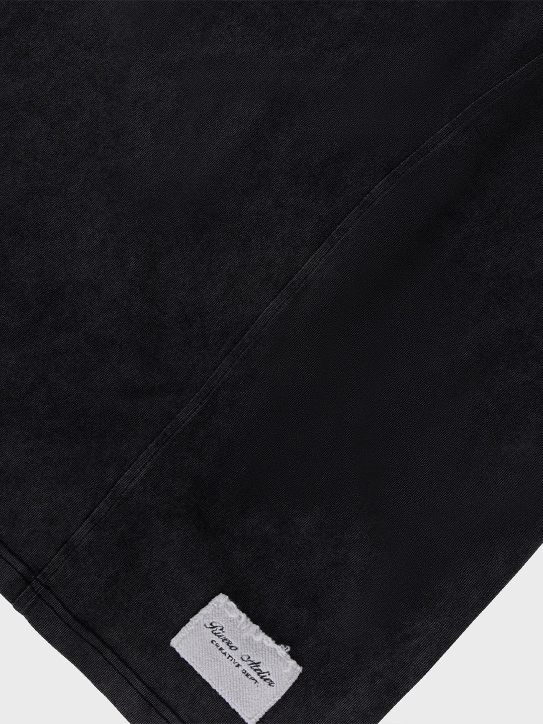 Rivero Washed Sleeveless T-Shirt | Black