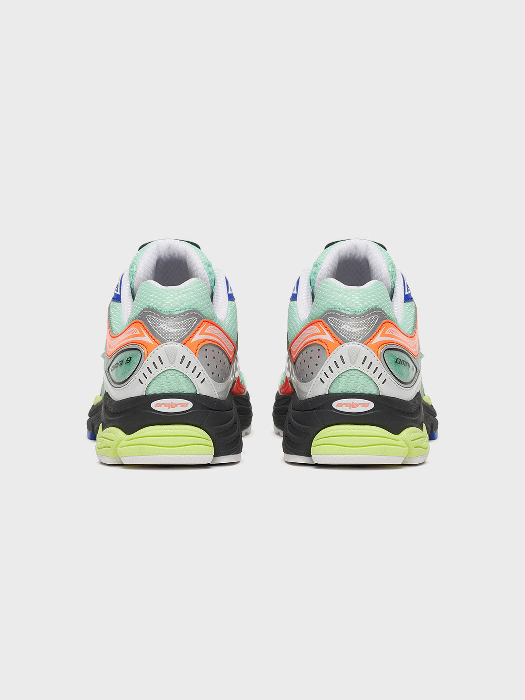 Saucony ProGrid Omni 9 Sneakers Mint/Multi - S101245-1091 - achterkant