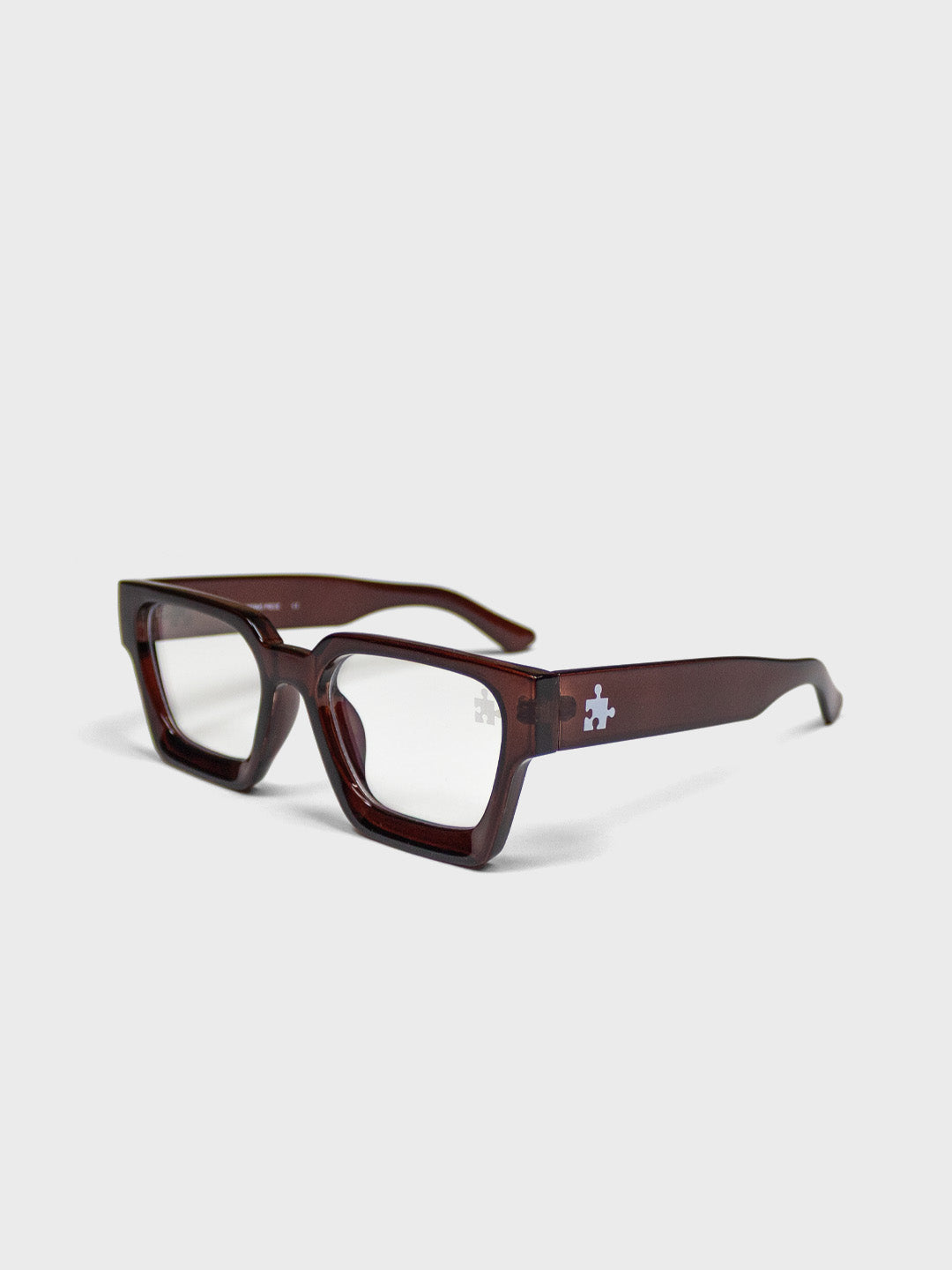 The Missing Piece Classic B-Filter Shades | Brown - schuin vooraanzicht