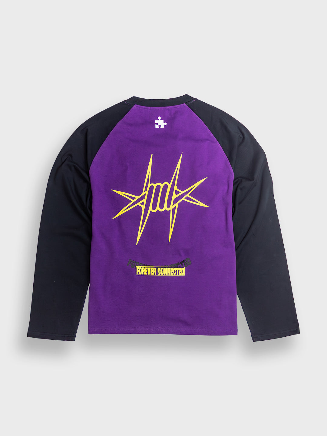 The Missing Piece Longsleeve paars - achterkant