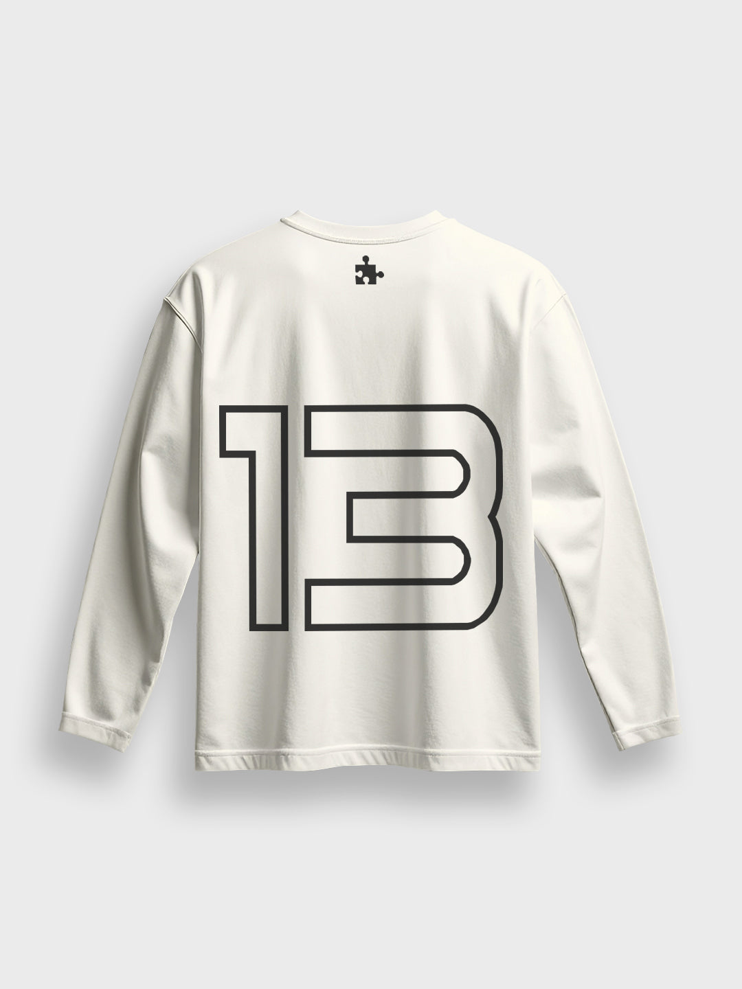 The Missing Piece Longsleeve 2.0 White