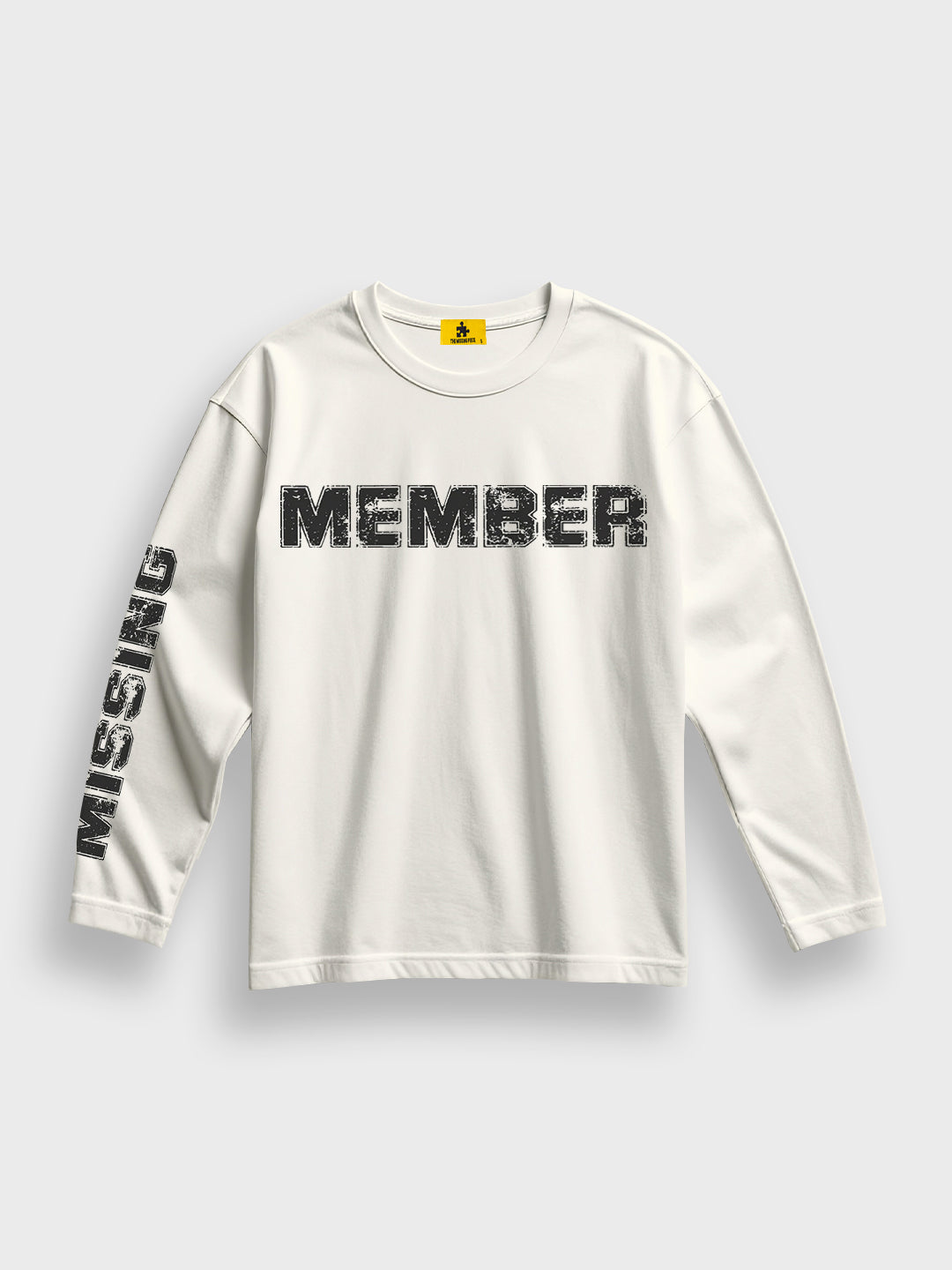 The Missing Piece Longsleeve 2.0 White