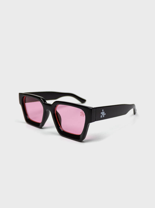 Shades by Ricks zwart roze