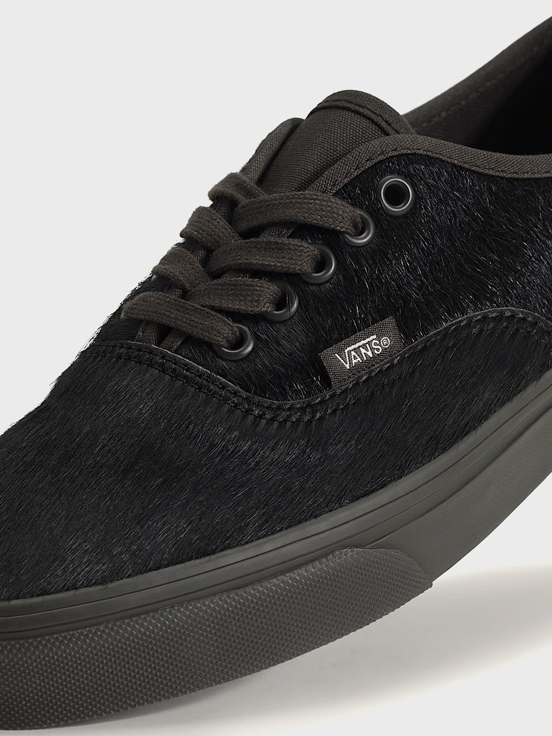 Vans Authentic Sneakers Faded Black - close-up