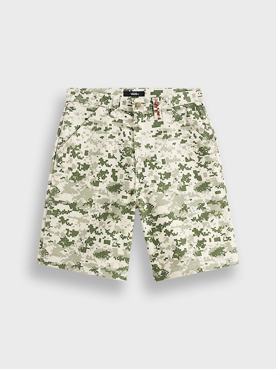 Vans Check-5 Denim Shorts Digi Camo - voorkant
