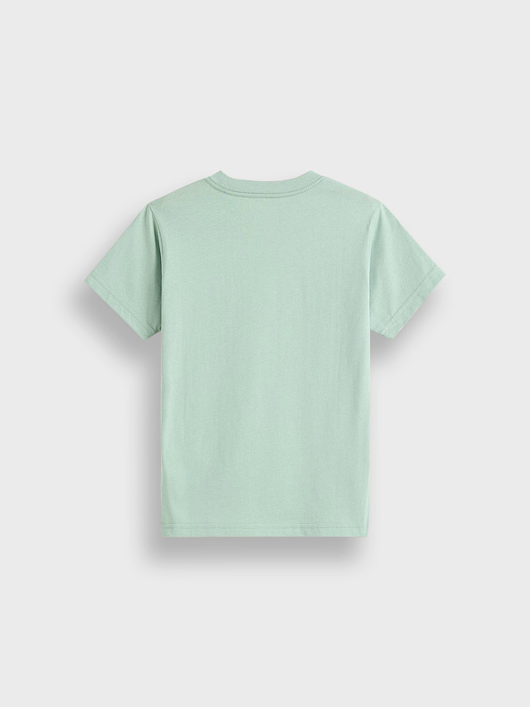 Lichtgroen Vans Classic T-Shirt Kids – achteraanzicht