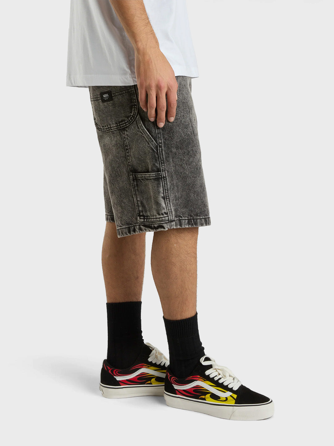 vans denim shorts - reloadstore