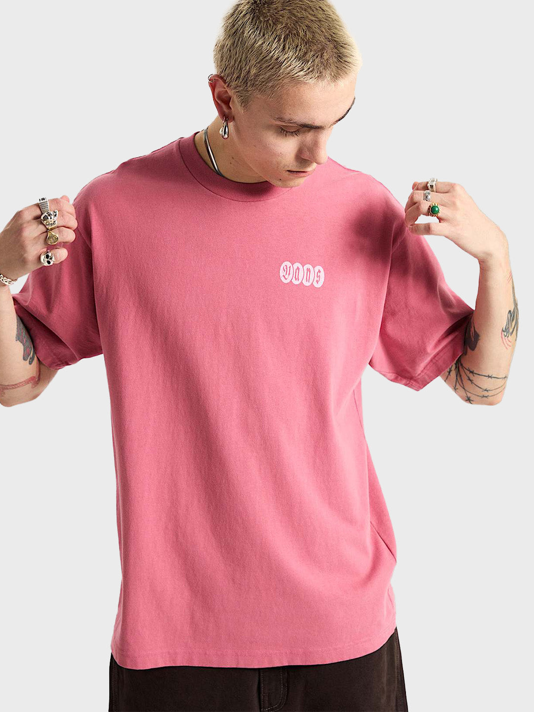 Roze Vans t-shirt voorkant