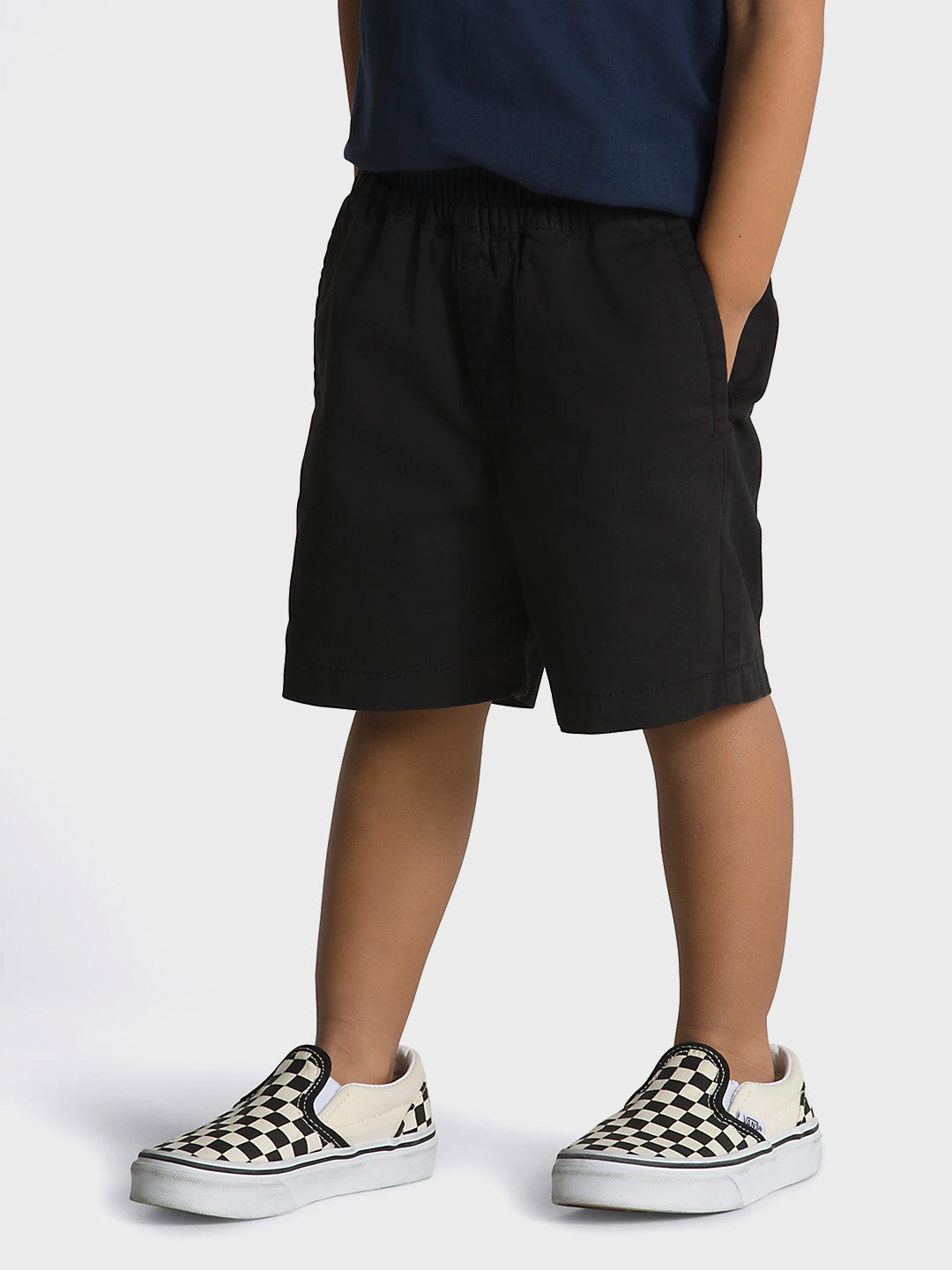 Vans Elastic Waist Shorts Kids | Black