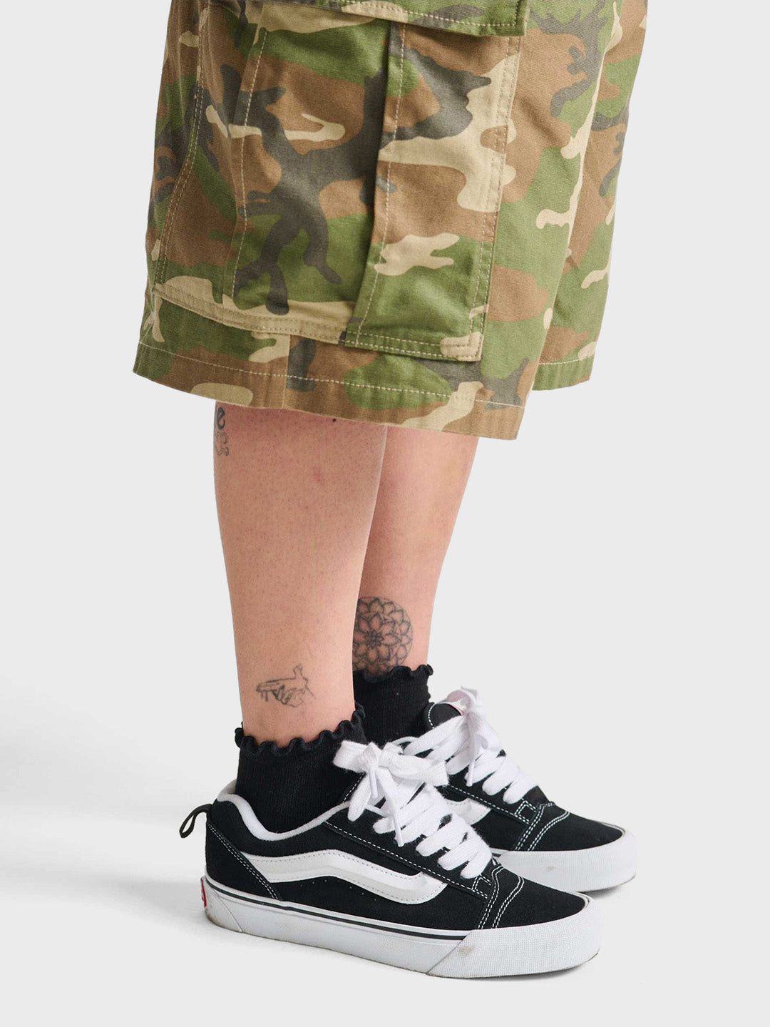 Vans Knu Skool shoes - Black/White - Reloadstore