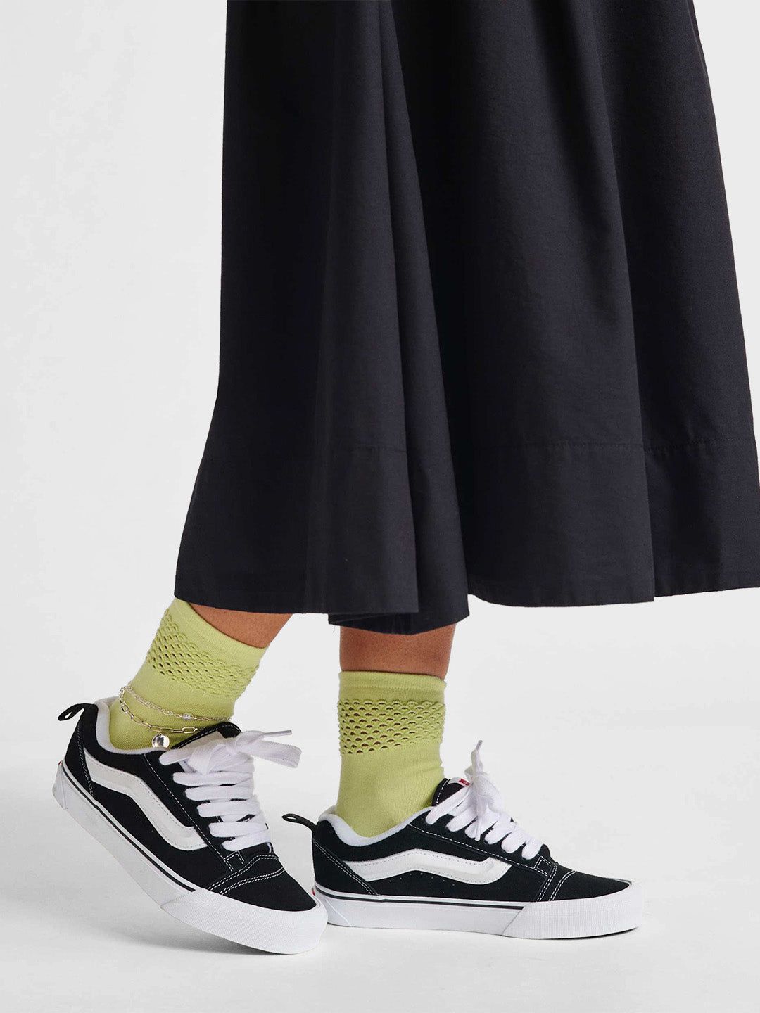 Vans Knu Skool shoes - Black/White - Reloadstore