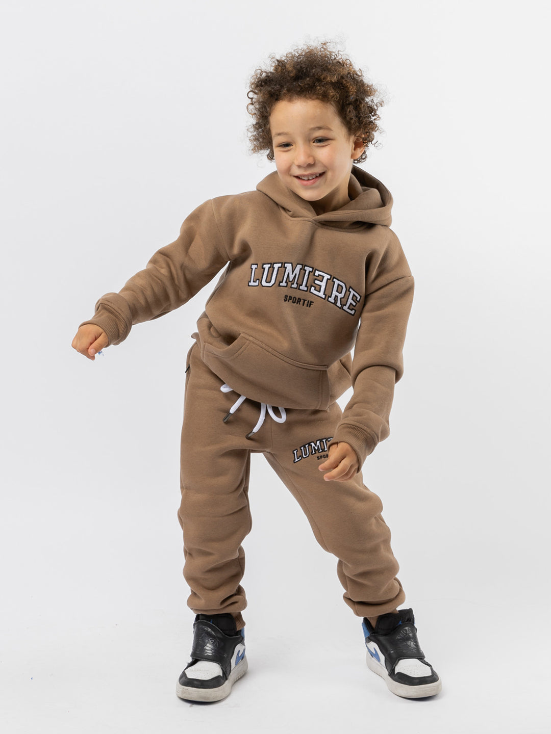 Lumi3re kids tracksuit mocca