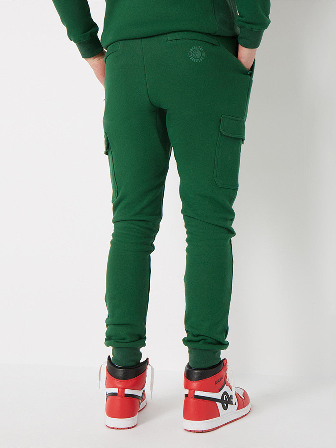 banlieue broek groen