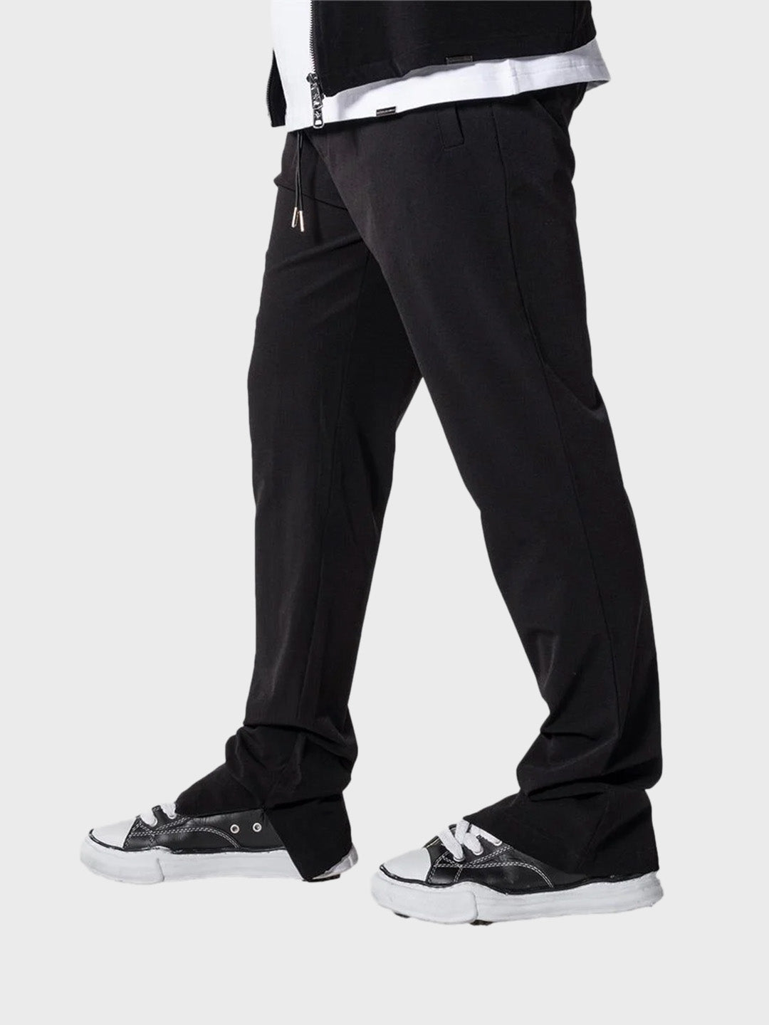 broek ritsen zwart