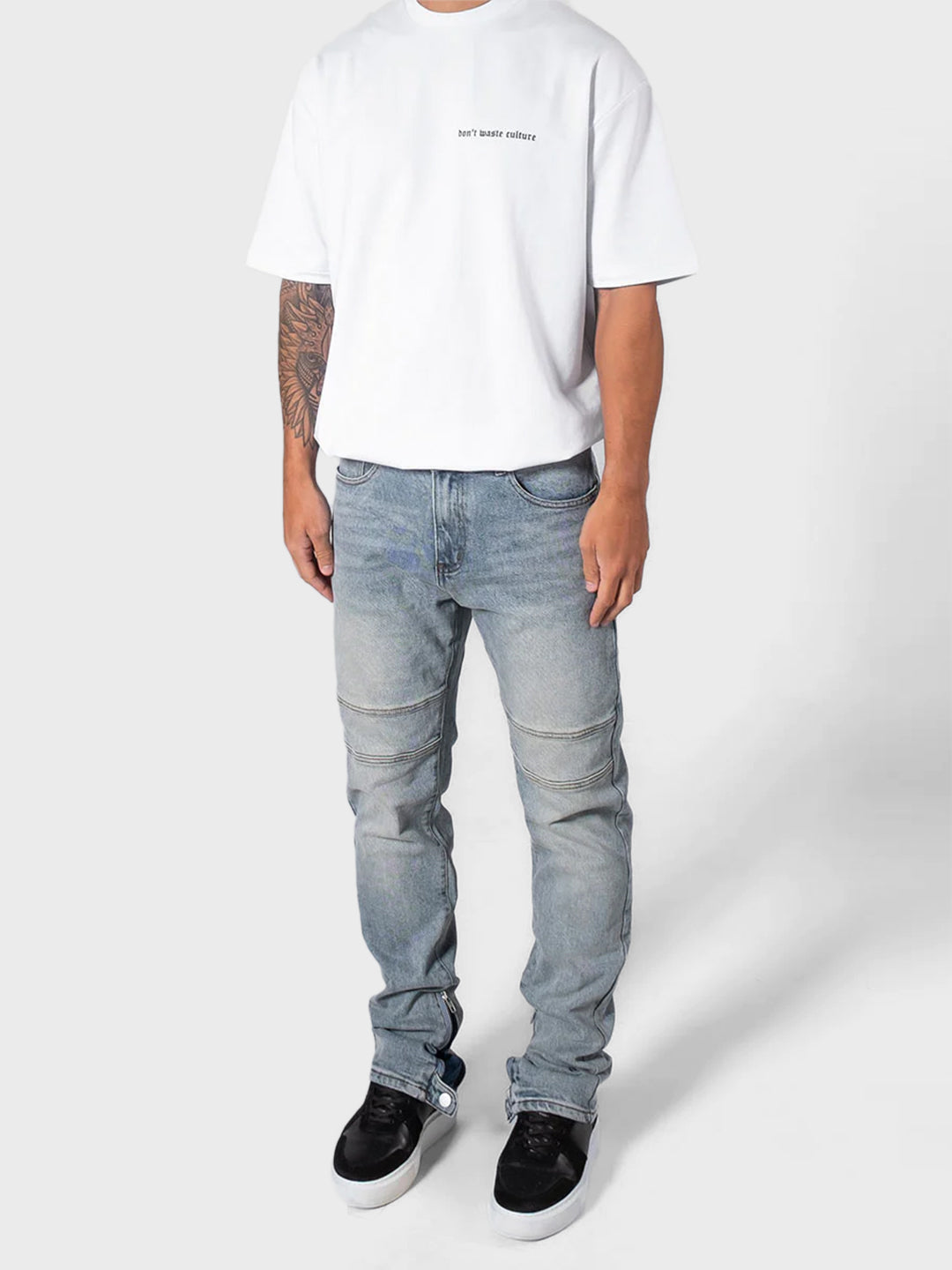 dont waste culture broek ritsen