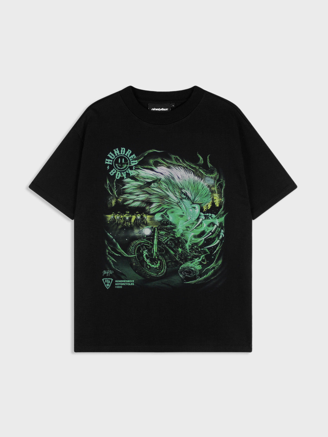 hundredboyz t-shirt zwart