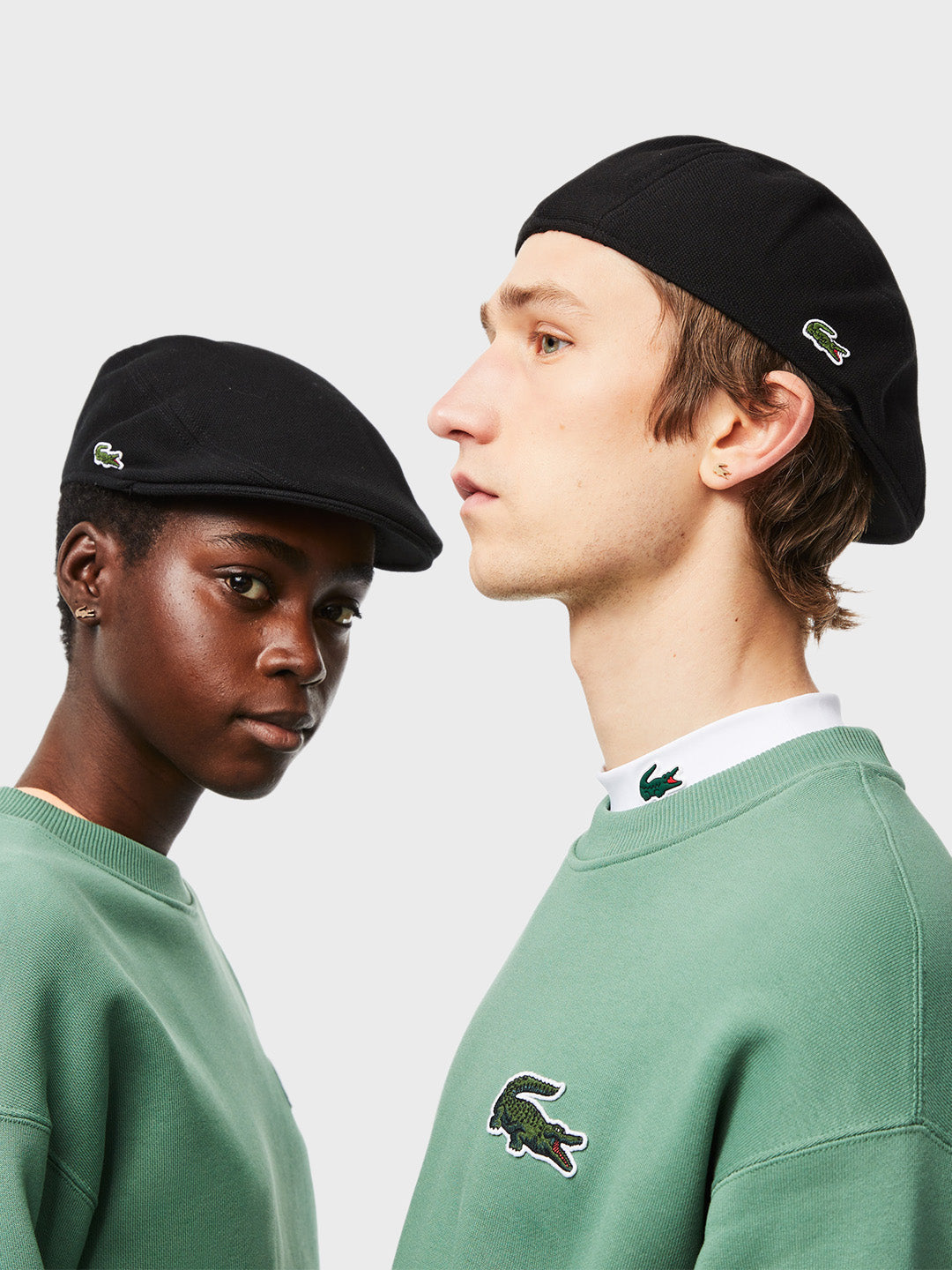 Lacoste baret zwart