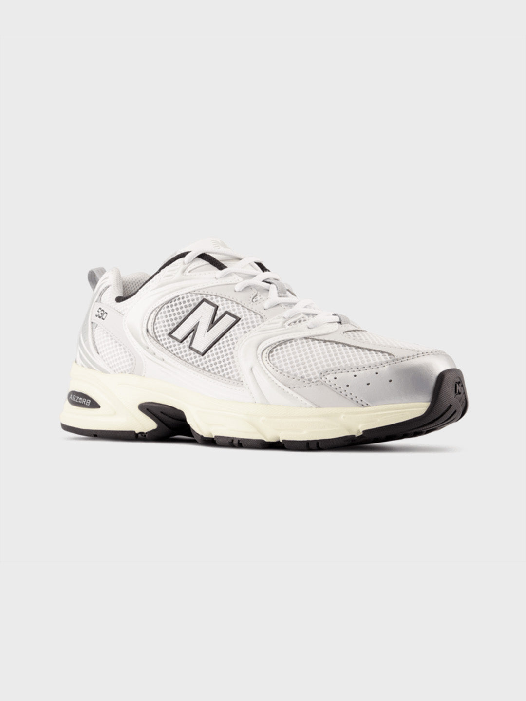 new balance 530 sneakers silver cream