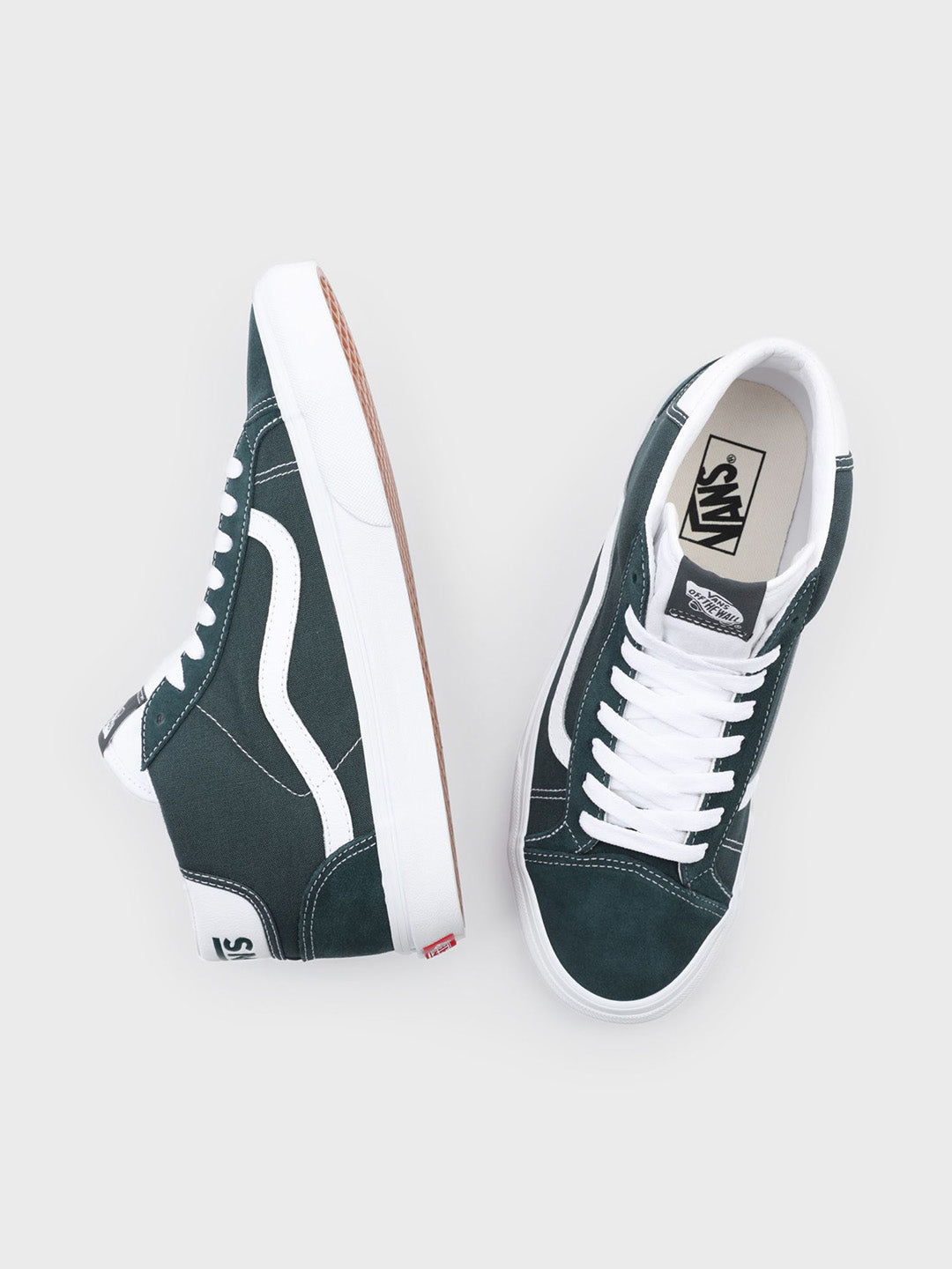 vans mid skool sneakers groen
