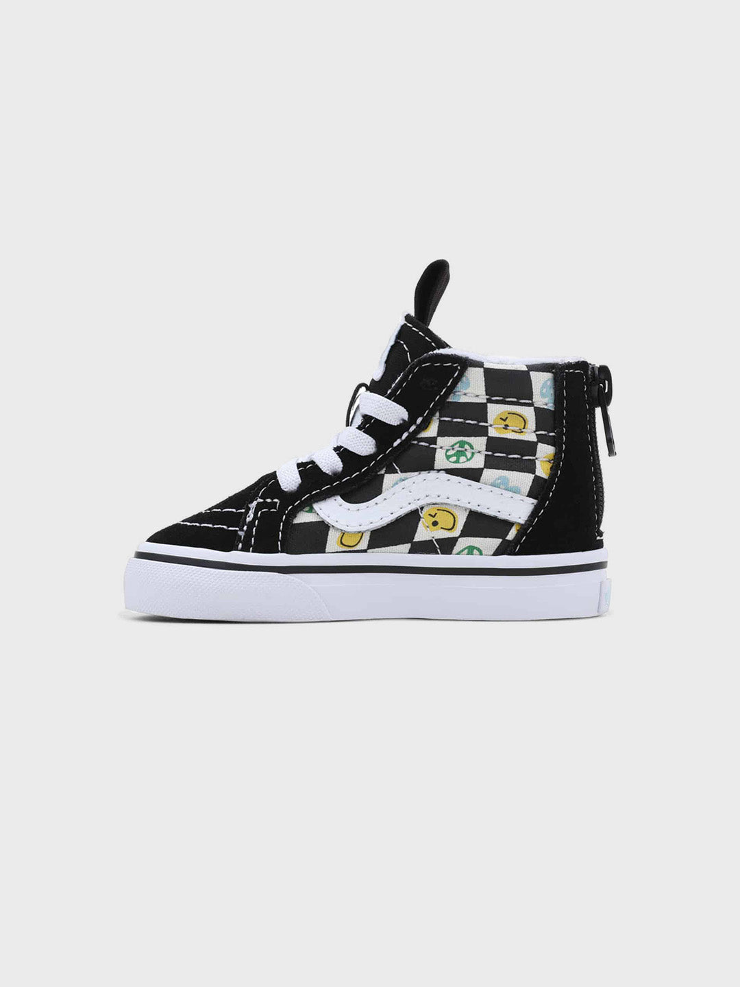 vans kinderschoenen hoog zwart
