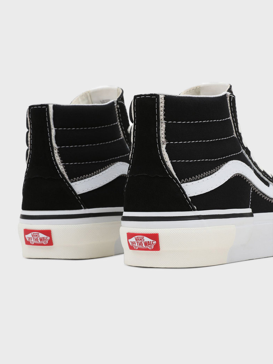 vans sk8-hi reconstructed sneakers black